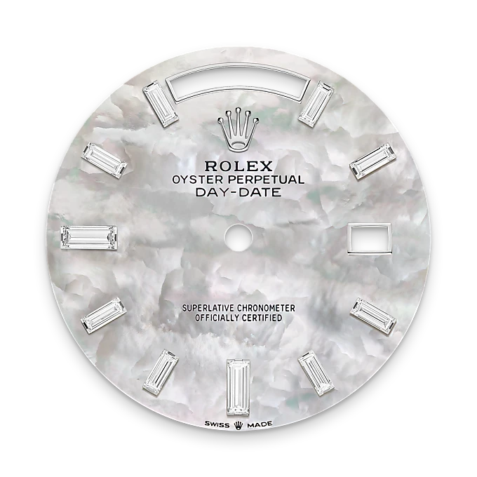 Rolex Day-Date 40 en Or gris 18 ct M228239-0078 chez Maison Prieur