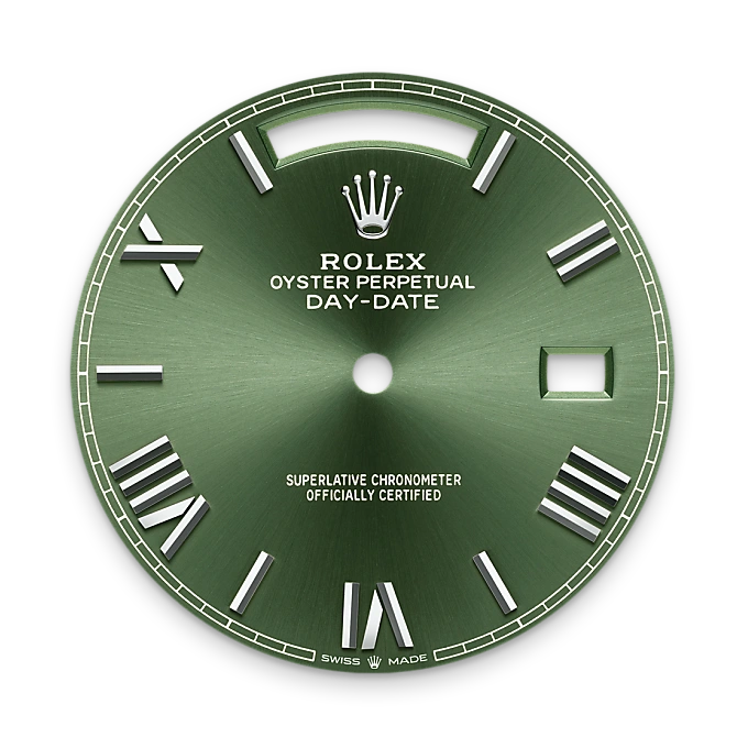 Rolex Day-Date 40 en Platine M228396TBR-0020 chez Dubail