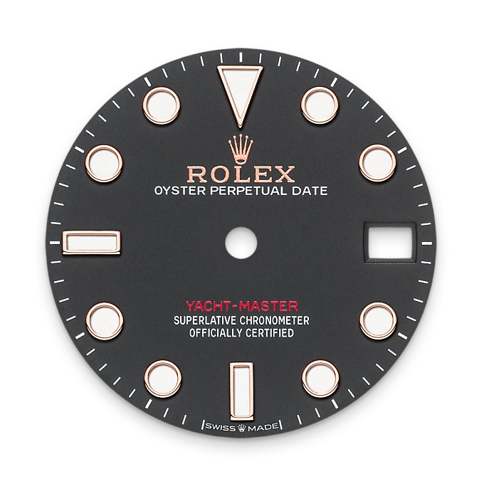 Rolex Yacht-Master 37 en Rolesor Everose – combinaison d’acier Oystersteel et d’or Everose M268621-0004 chez Hardy