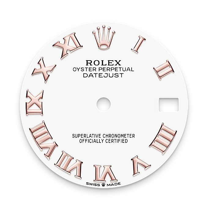 Rolex Datejust 31 in Everose Rolesor - combination of Oystersteel and Everose gold M278241-0001 at Boutique Rolex Genève
