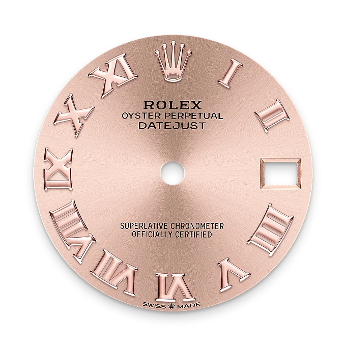 Rolex Datejust 31 en Rolesor Everose – combinaison d’acier Oystersteel et d’or Everose M278271-0006 chez Raynal