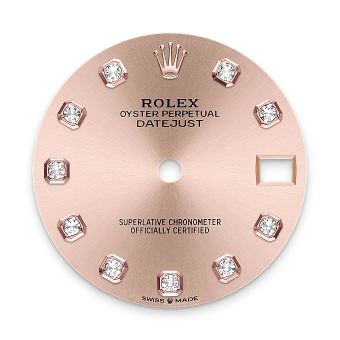 Rolex Datejust 31 en Rolesor Everose – combinaison d’acier Oystersteel et d’or Everose M278271-0024 chez Hardy