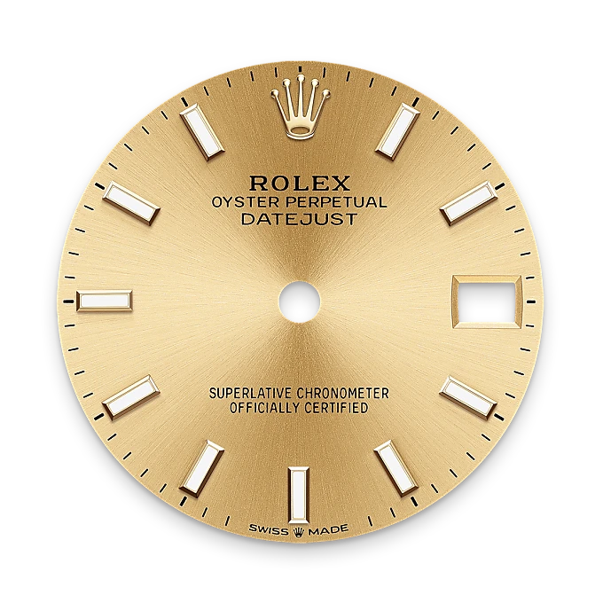 Rolex Datejust 31 en Rolesor jaune – combinaison d’acier Oystersteel et d’or jaune M278273-0014 chez Raynal