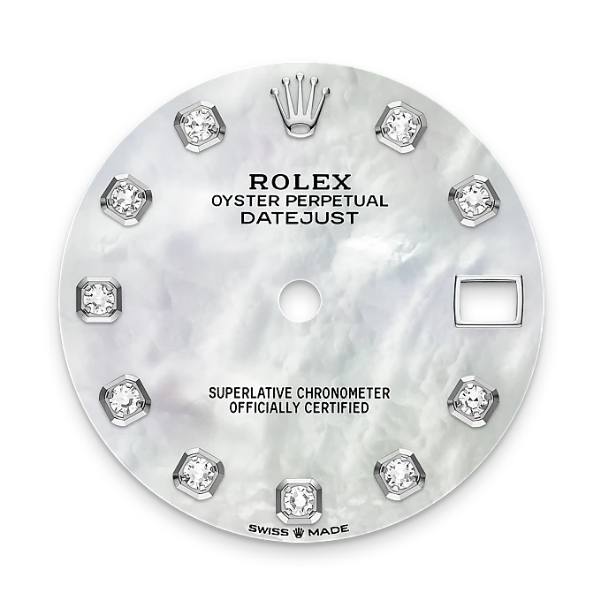 Rolex Datejust 31 en Rolesor gris – combinaison d’acier Oystersteel et d’or gris M278274-0006 chez Hardy
