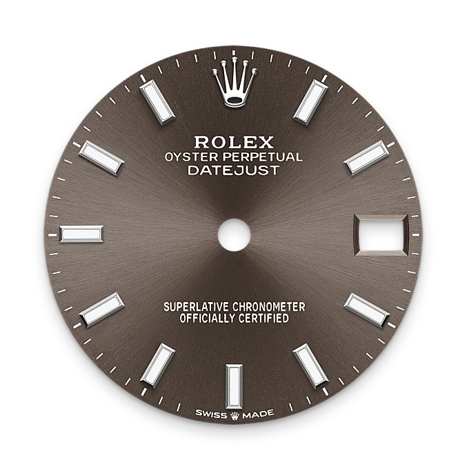 Rolex Datejust 31 en Rolesor gris – combinaison d’acier Oystersteel et d’or gris M278274-0015 chez Frayssinet Joaillier