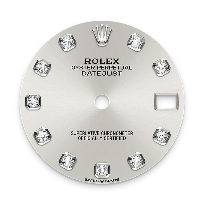 Rolex Datejust 31 en Rolesor gris – combinaison d’acier Oystersteel et d’or gris M278274-0030 chez Hardy