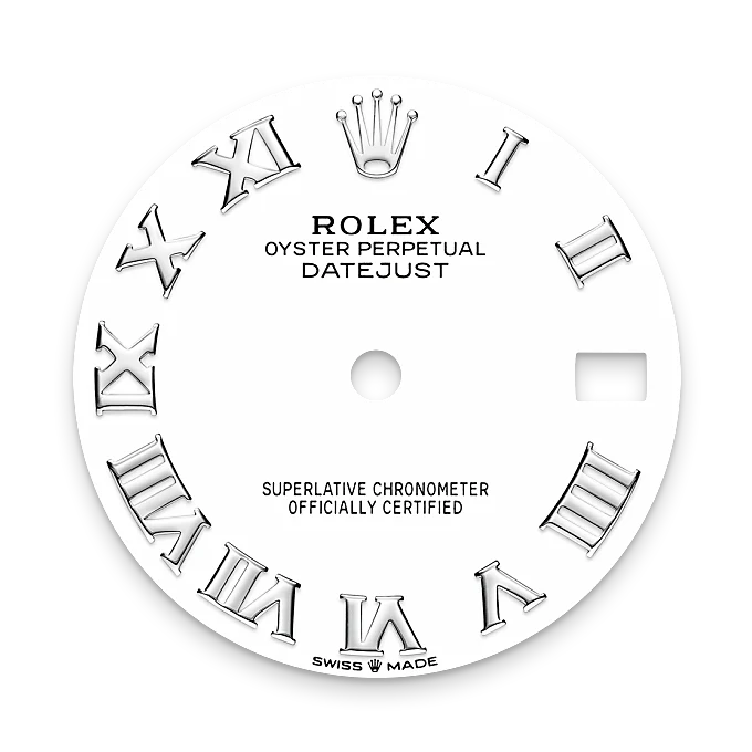 Rolex Datejust 31 en Rolesor gris – combinaison d’acier Oystersteel et d’or gris M278344RBR-0011 chez Dubail