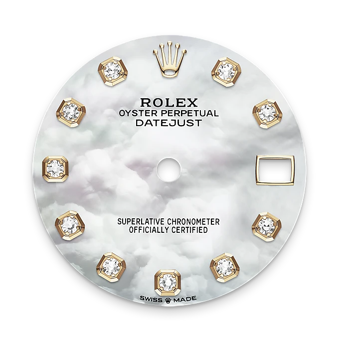 Rolex Datejust 31 en Rolesor jaune – combinaison d’acier Oystersteel et d’or jaune M278383RBR-0028 chez Bijouterie Mornier
