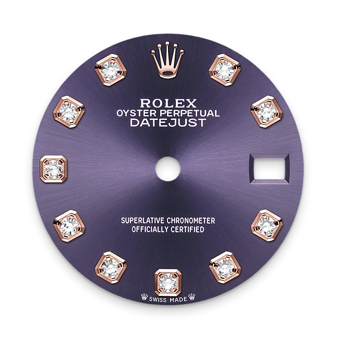 Rolex Lady-Datejust in 18 ct Everose gold M279135RBR-0011 at Boutique Rolex Genève