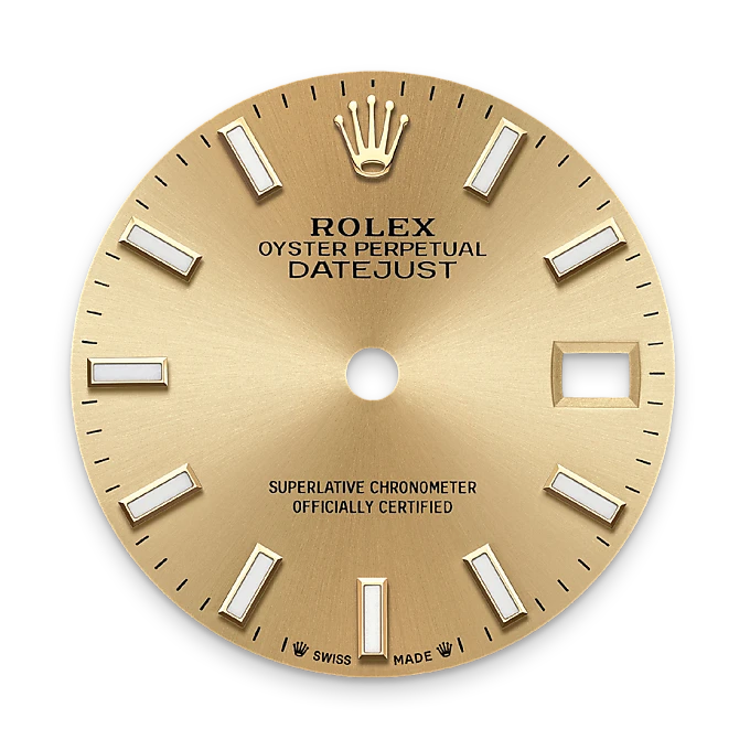 Rolex Lady-Datejust en Rolesor jaune – combinaison d’acier Oystersteel et d’or jaune M279173-0001 chez Bijouterie Mornier