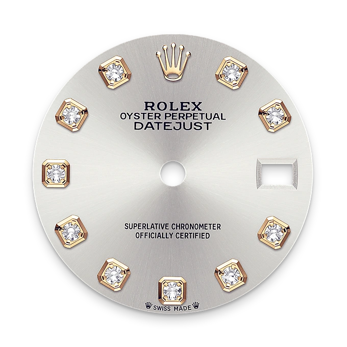 Rolex Lady-Datejust en Rolesor jaune – combinaison d’acier Oystersteel et d’or jaune M279173-0007 chez Auberi