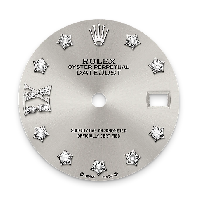 Rolex Lady-Datejust in White Rolesor - combination of Oystersteel and white gold M279174-0022 at Boutique Rolex Genève