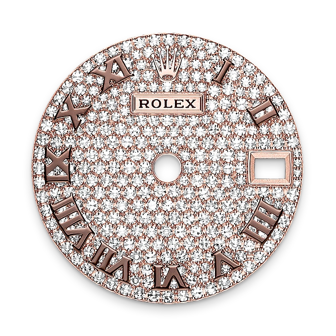 Rolex Lady-Datejust in 18 ct Everose gold M279175-0024 at Boutique Rolex Genève