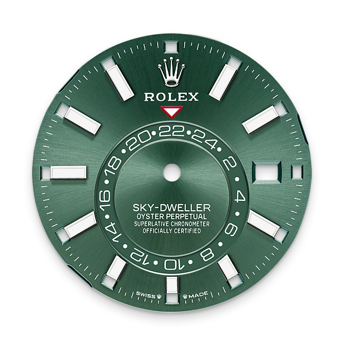 Rolex Sky-Dweller en Rolesor gris – combinaison d’acier Oystersteel et d’or gris M336934-0002 chez Hardy