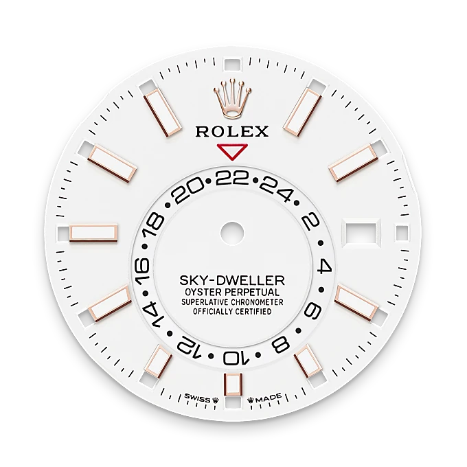 Rolex Sky-Dweller en Or Everose 18 ct M336935-0003 chez Ferret