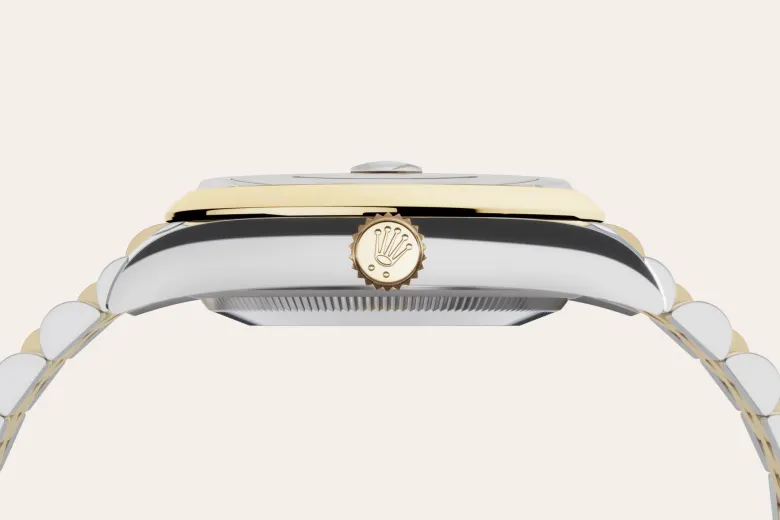 Rolex Datejust 36 en Rolesor jaune – combinaison d’acier Oystersteel et d’or jaune M126203-0019 chez Dubail