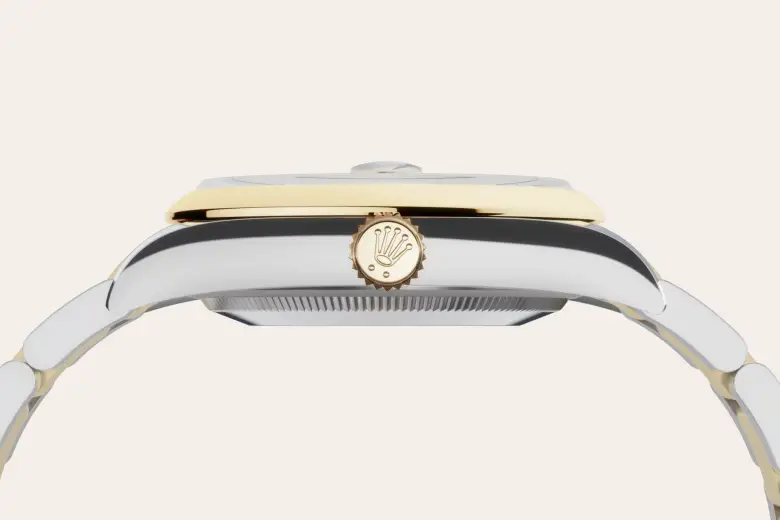 Rolex Datejust 36 en Rolesor jaune – combinaison d’acier Oystersteel et d’or jaune M126203-0058 chez Bijouterie Mornier