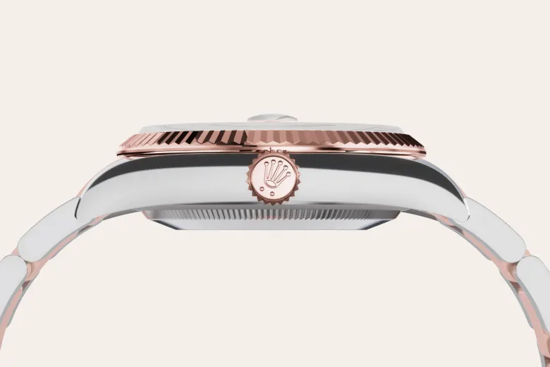 Rolex Datejust 36 en Rolesor Everose – combinaison d’acier Oystersteel et d’or Everose M126231-0028 chez Raynal