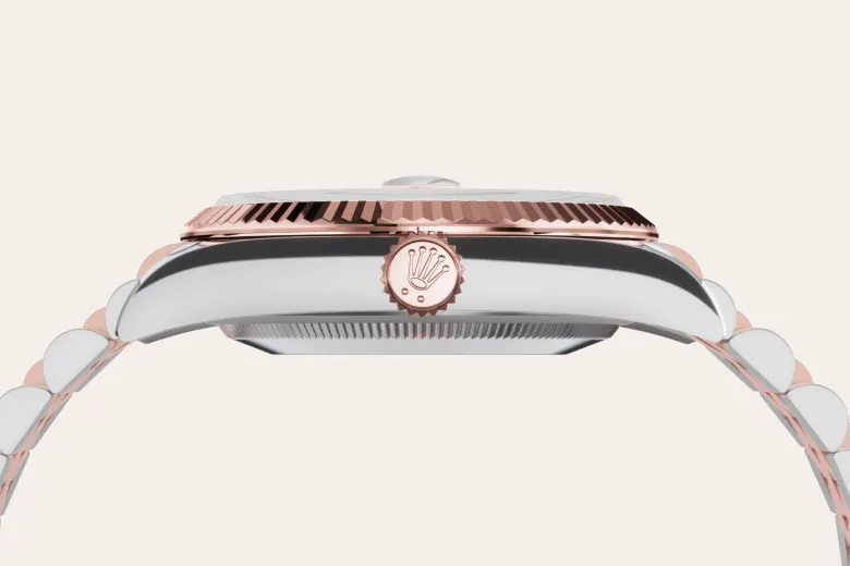 Rolex Datejust 36 en Rolesor Everose – combinaison d’acier Oystersteel et d’or Everose M126231-0029 chez Hardy