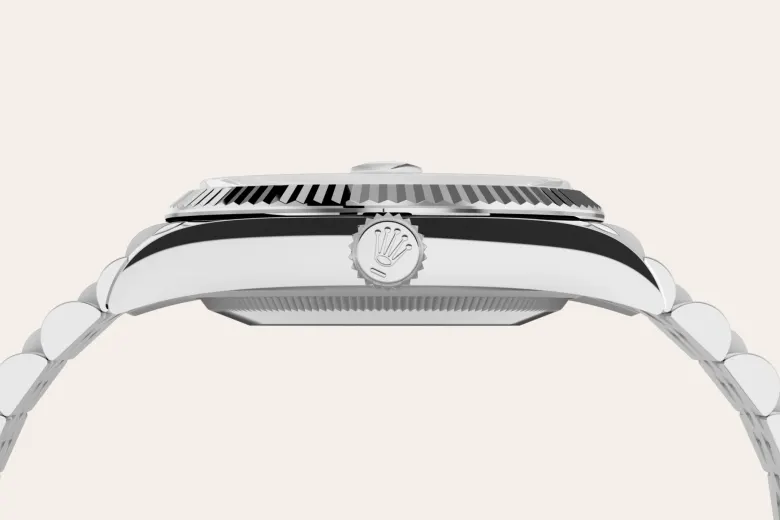 Rolex Datejust 36 en Rolesor gris – combinaison d’acier Oystersteel et d’or gris M126234-0025 chez Hardy