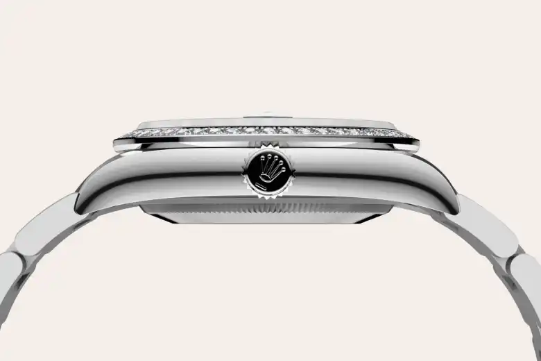 Rolex Datejust 36 in White Rolesor - combination of Oystersteel and white gold M126284RBR-0020 at Boutique Rolex Genève