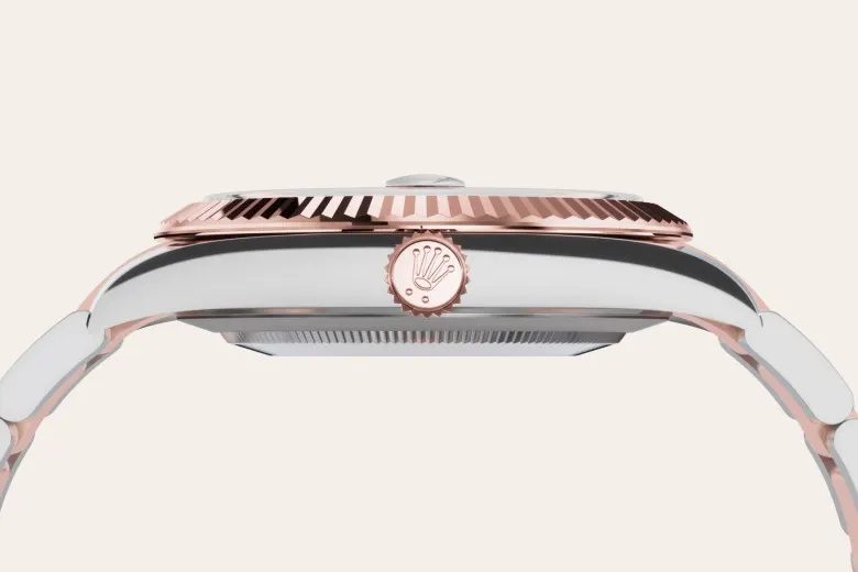 Rolex Datejust 41 en Rolesor Everose – combinaison d’acier Oystersteel et d’or Everose M126331-0015 chez Raynal