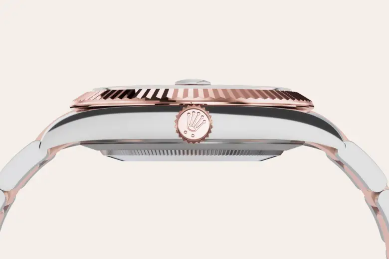 Rolex Datejust 41 en Rolesor Everose – combinaison d’acier Oystersteel et d’or Everose M126331-0023 chez Boutique Rolex Genève