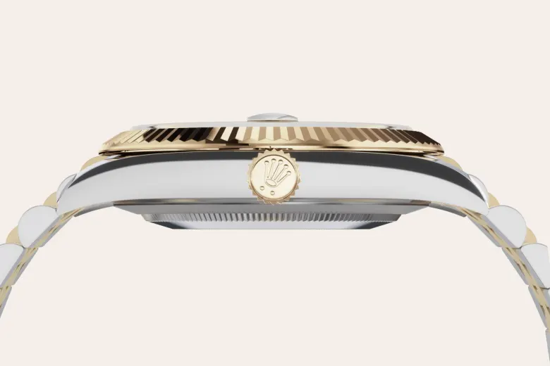Rolex Datejust 41 en Rolesor jaune – combinaison d’acier Oystersteel et d’or jaune M126333-0014 chez Bijouterie Mornier