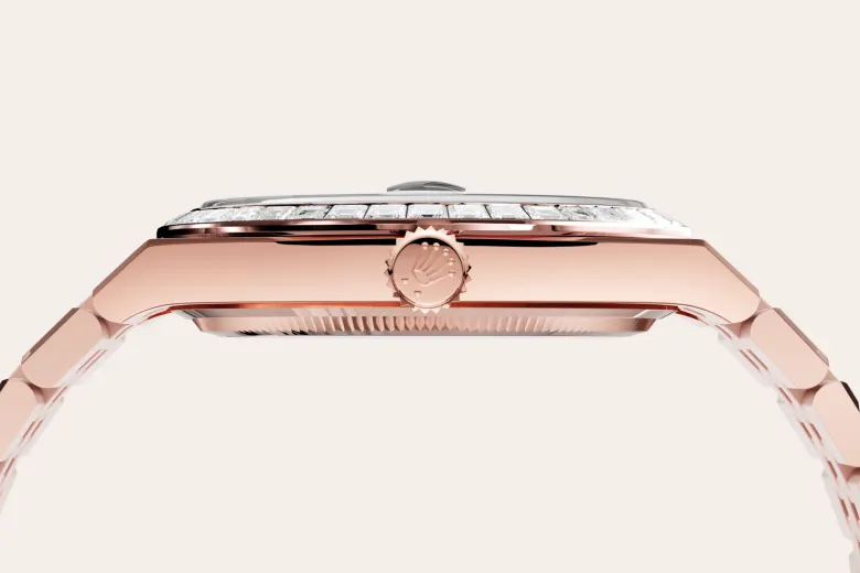 Rolex Land-Dweller 40 en Or Everose 18 ct M127385TBR-0003 chez Frayssinet Joaillier