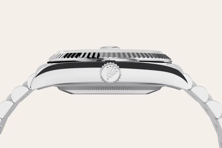 Rolex Day-Date 36 en Platine M128236-0009 chez Bijouterie Mornier