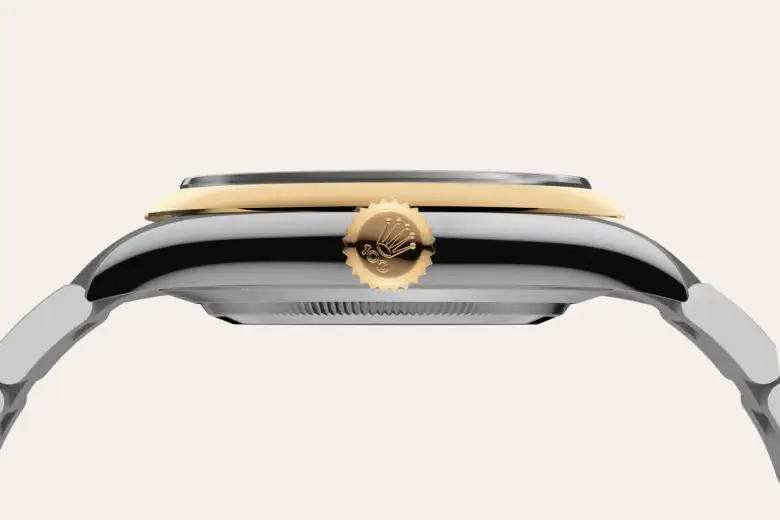 Rolex Oyster Perpetual 41 in Yellow Rolesor - combination of Oystersteel and yellow gold M134303-0001 at Al-Ekliel Mohammed Mubarak Ali & Sons