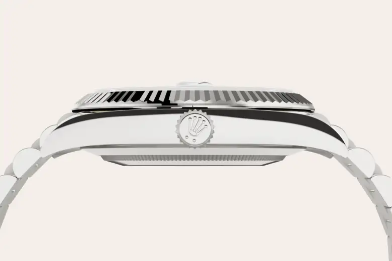 Rolex Day-Date 40 in 18 ct white gold M228239-0003 at Van Deijl