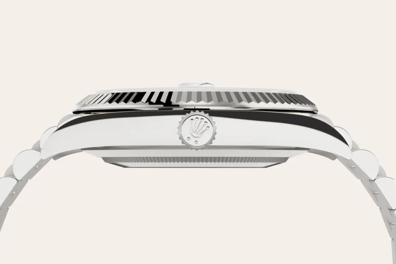 Rolex Day-Date 40 en Or gris 18 ct M228239-0055 chez Bijouterie Mornier