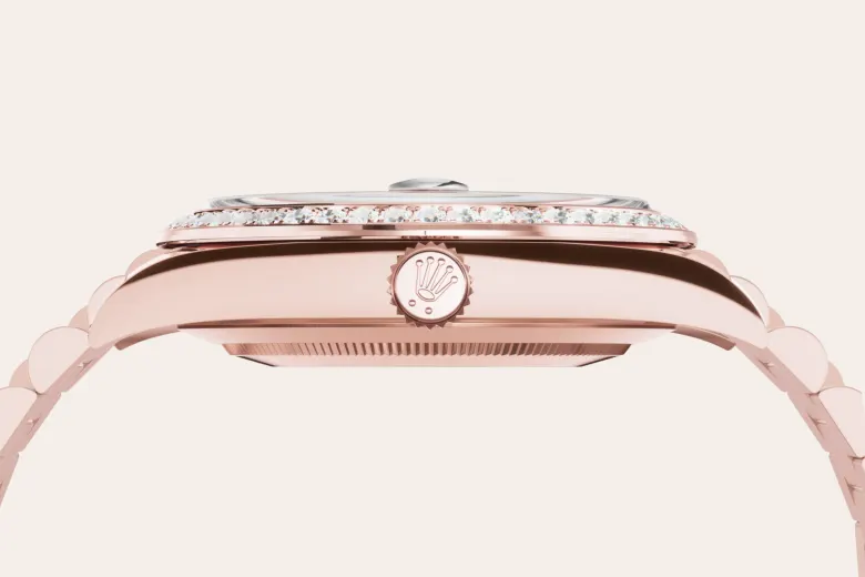 Rolex Day-Date 40 en Or Everose 18 ct M228345RBR-0025 chez Dubail