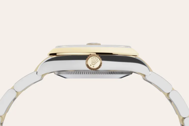 Rolex Datejust 31 in Yellow Rolesor - combination of Oystersteel and yellow gold M278243-0003 at Dubail