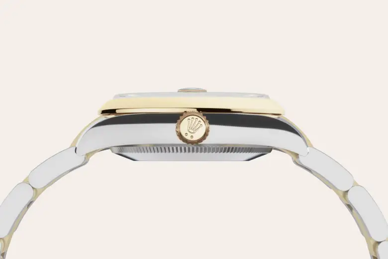 Rolex Datejust 31 in Yellow Rolesor - combination of Oystersteel and yellow gold M278243-0023 at Boutique Rolex Genève