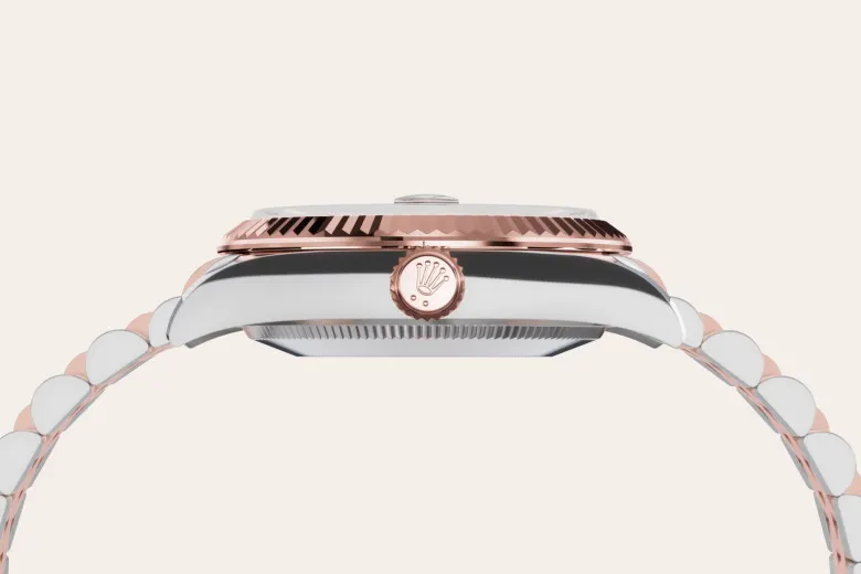 Rolex Datejust 31 en Rolesor Everose – combinaison d’acier Oystersteel et d’or Everose M278271-0004 chez Hardy