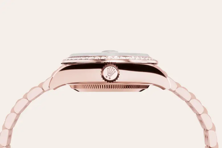 Rolex Lady-Datejust in 18 ct Everose gold M279135RBR-0011 at Boutique Rolex Genève