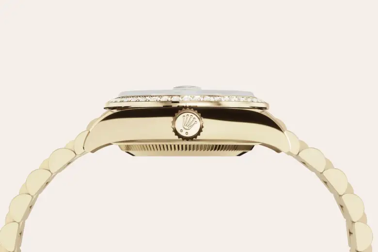 Rolex Lady-Datejust in 18 ct yellow gold M279138RBR-0031 at Boutique Rolex Genève