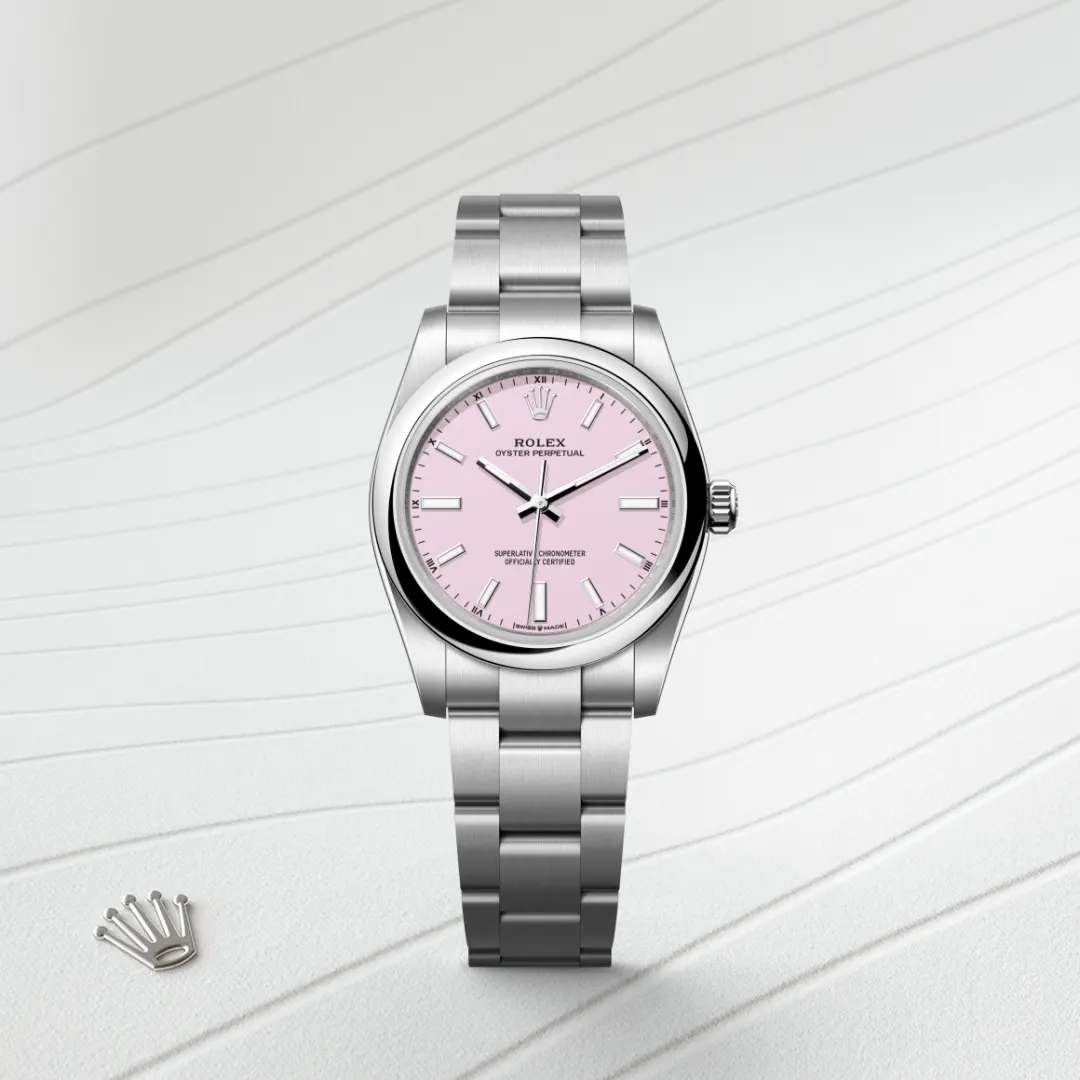 Rolex Oyster Perpetual 34 en Acier Oystersteel M124200-0009 chez Hardy