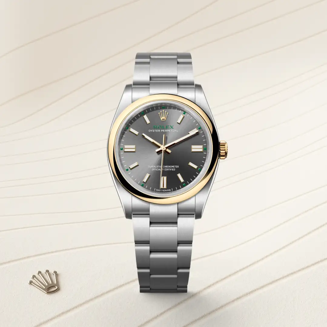 Rolex Oyster Perpetual 36 in Yellow Rolesor - combination of Oystersteel and yellow gold M126003-0001 at Boutique Rolex Genève