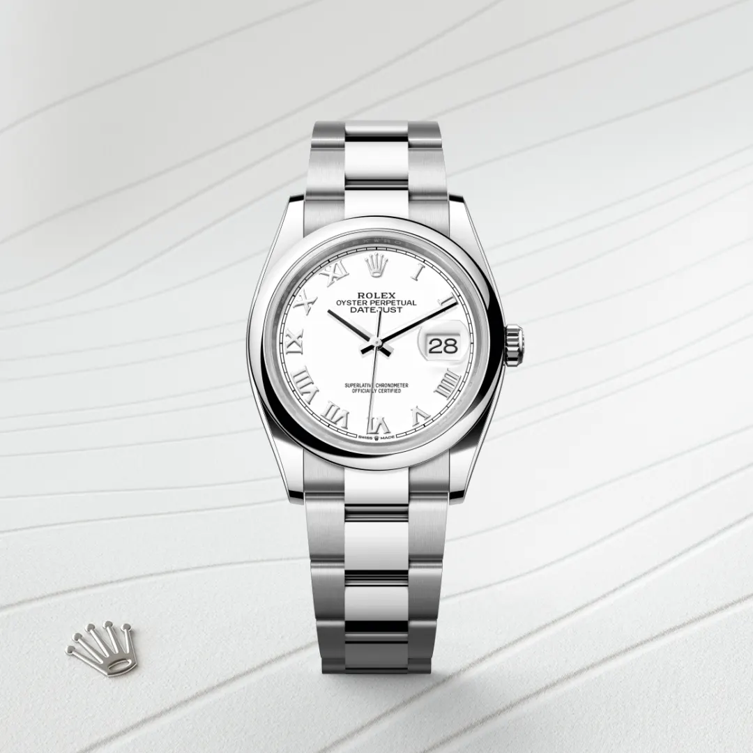 Rolex Datejust 36 en Acier Oystersteel M126200-0008 chez Dubail