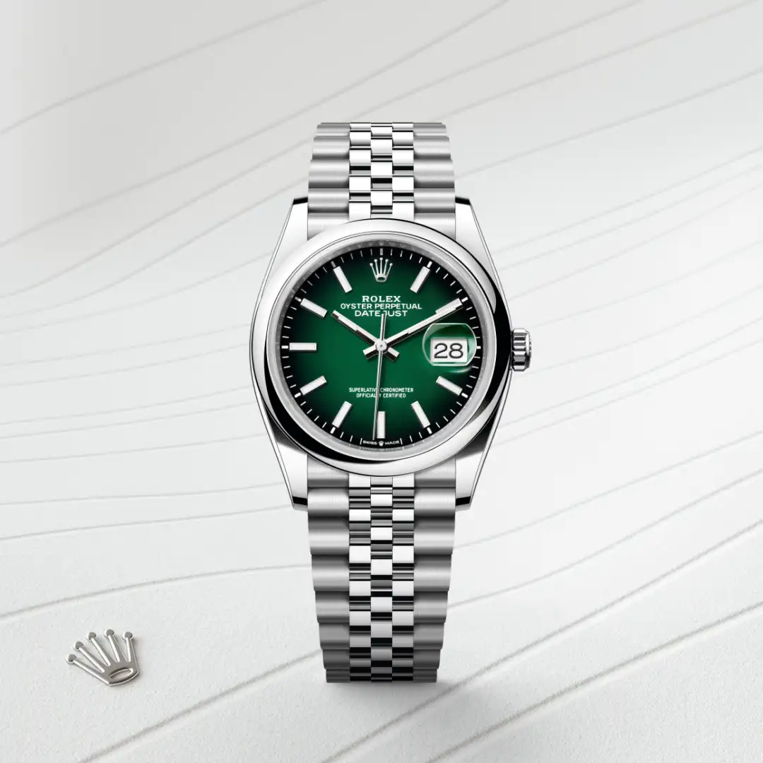 Rolex Datejust 36 in Oystersteel M126200-0026 at Boutique Rolex Genève