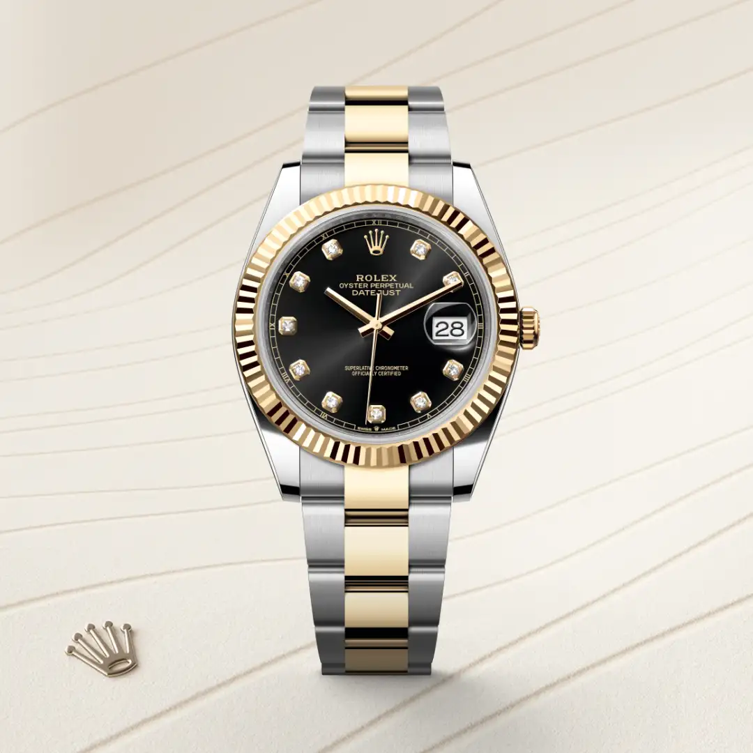 Rolex Datejust 41 in Yellow Rolesor - combination of Oystersteel and yellow gold M126333-0005 at Boutique Rolex Genève