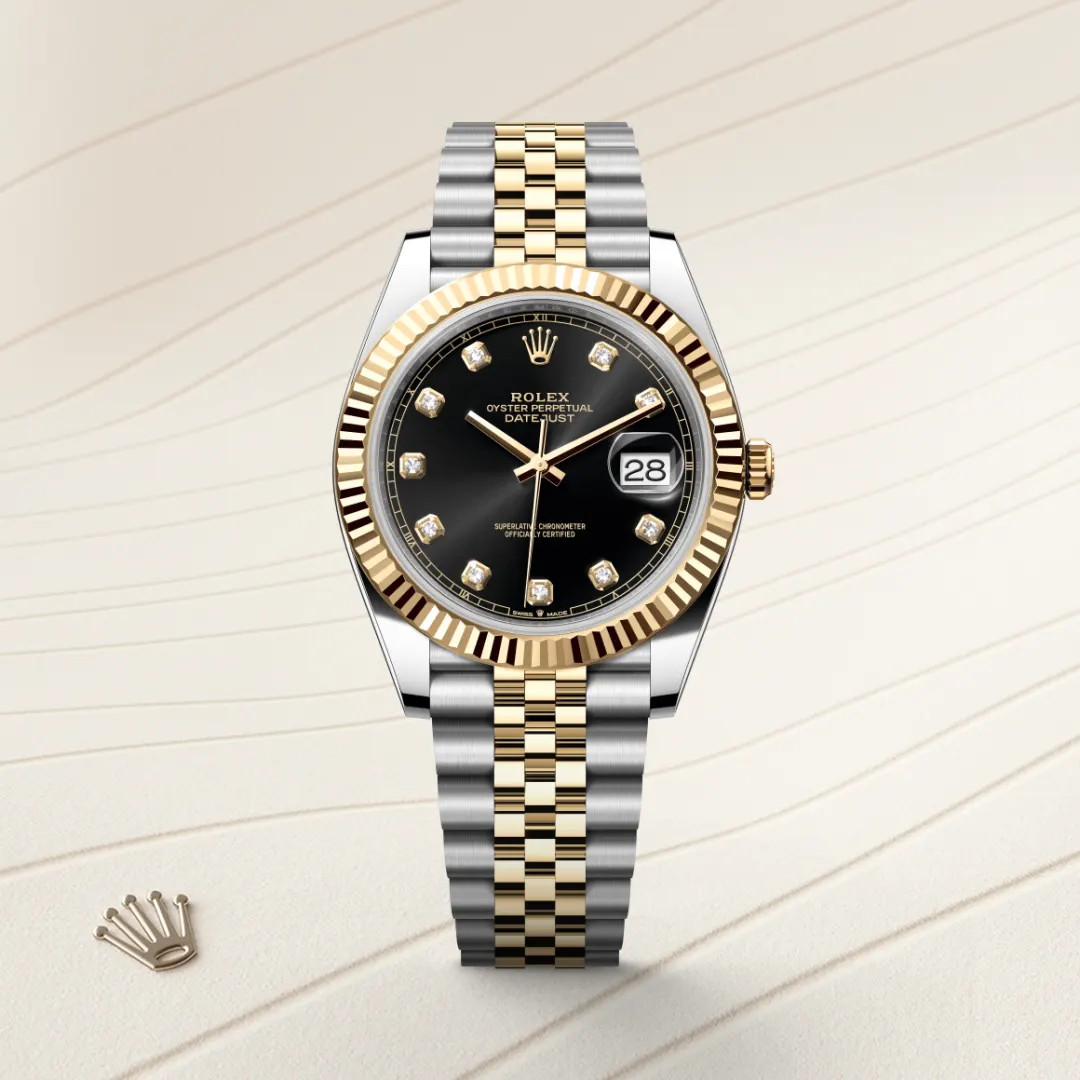 Rolex Datejust 41 en Rolesor jaune – combinaison d’acier Oystersteel et d’or jaune M126333-0006 chez Raynal