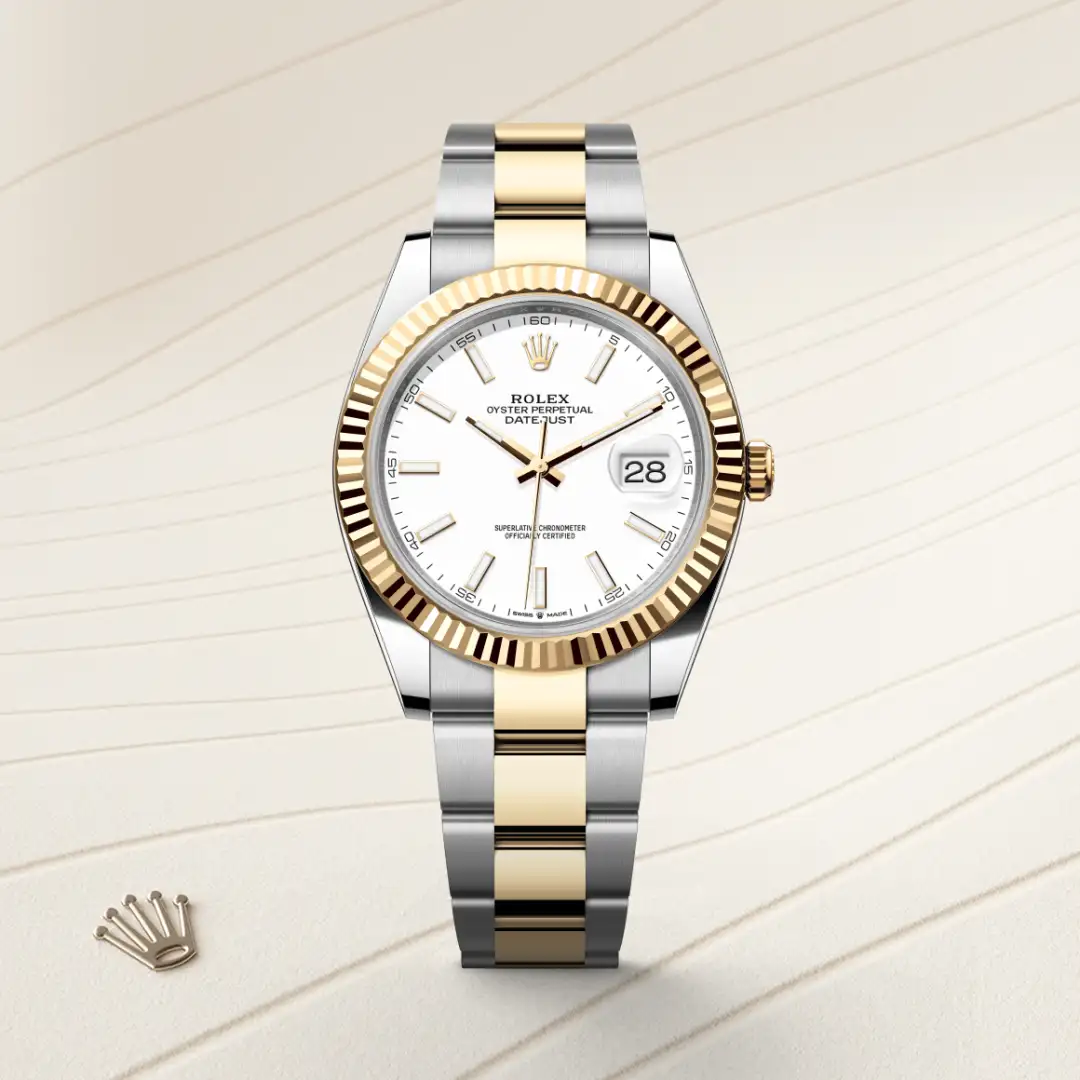 Rolex Datejust 41 in Yellow Rolesor - combination of Oystersteel and yellow gold M126333-0015 at Van Deijl