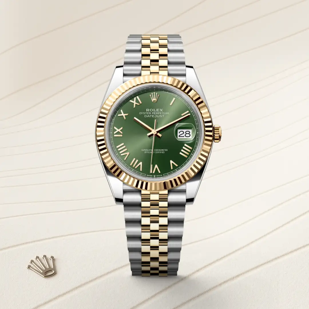 Rolex Datejust 41 in Yellow Rolesor - combination of Oystersteel and yellow gold M126333-0024 at Boutique Rolex Genève