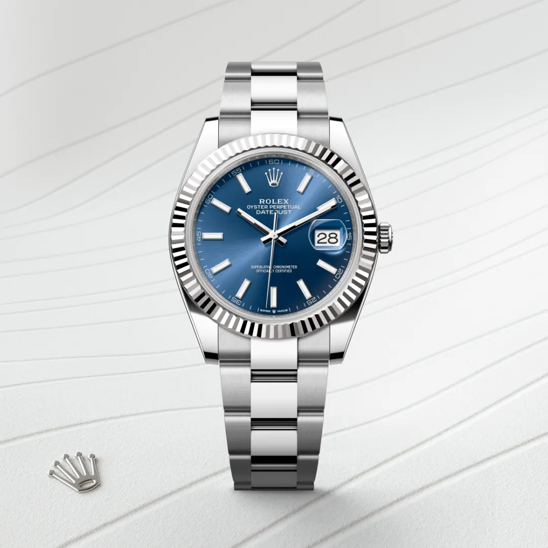Rolex Datejust 41 en Rolesor gris – combinaison d’acier Oystersteel et d’or gris M126334-0001 chez Frayssinet Joaillier