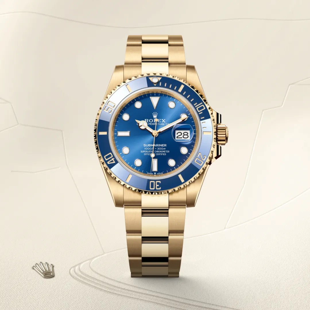 Rolex Submariner Date en Or jaune 18 ct M126618LB-0002 chez Dorise Joaillier