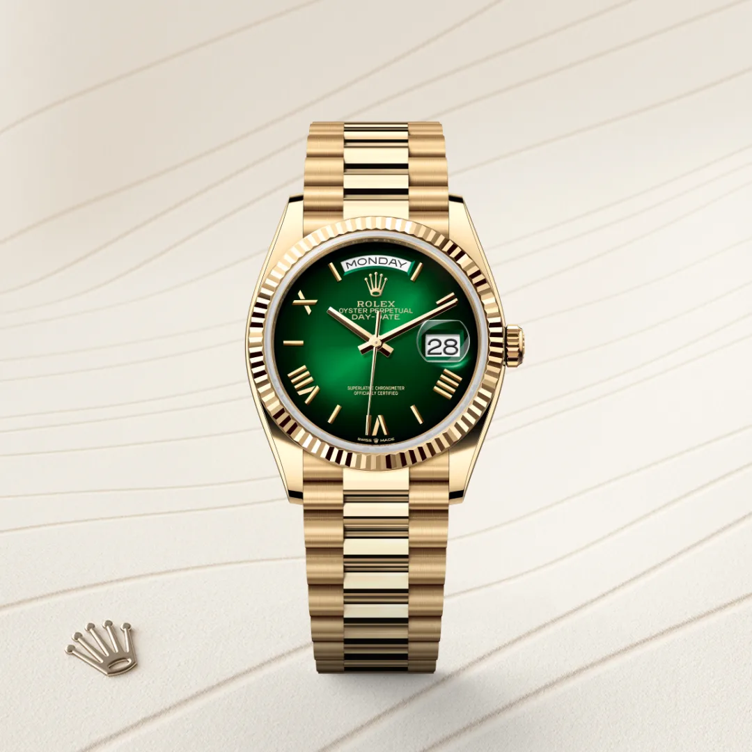 Rolex Day-Date 36 en Or jaune 18 ct M128238-0118 chez Dorise Joaillier